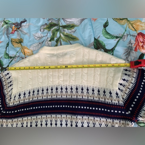 Vintage ASTOR ONE Sweater Mens Extra Large Fishermen Knit 80s - Picture 4 of 9